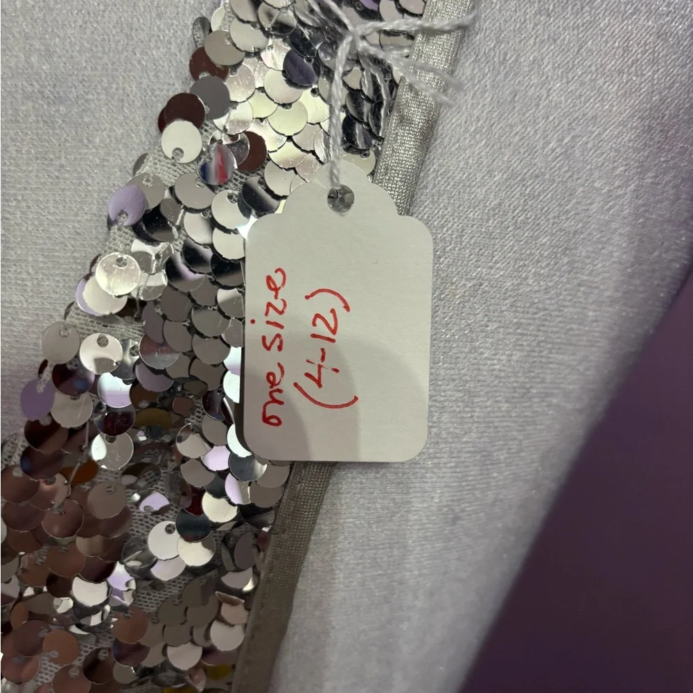 One Shoulder Sequin Clubbing Dress - Picture 4 of 5